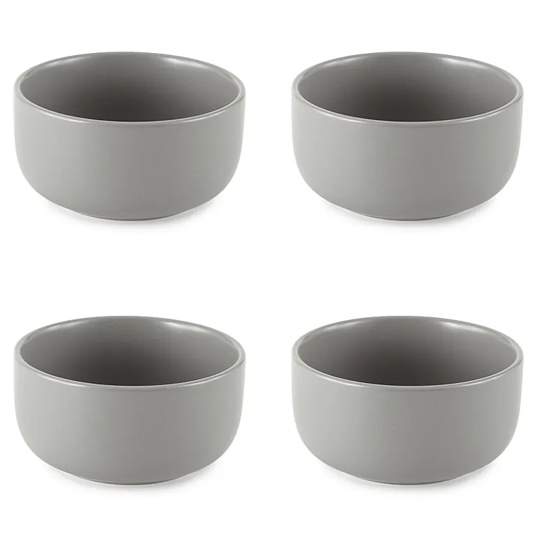 Loom + Forge 4-pc. Stoneware Fruit Bowl