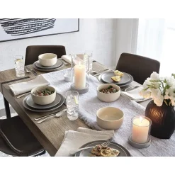 Loom + Forge Ren Stoneware Dinner Plate