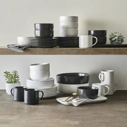 Loom + Forge Ren Stoneware Dinner Plate
