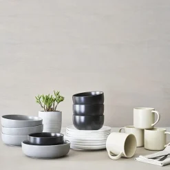 Loom + Forge Ren Stoneware Dinner Plate