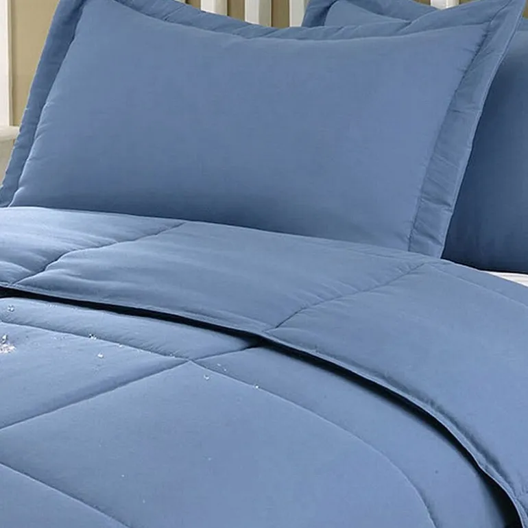 Lotus Home Water and Stain Resistant Comforter Mini Set