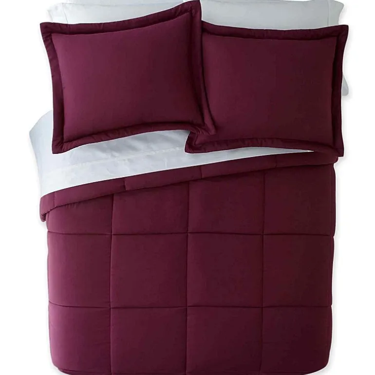 Lotus Home Water and Stain Resistant Comforter Mini Set