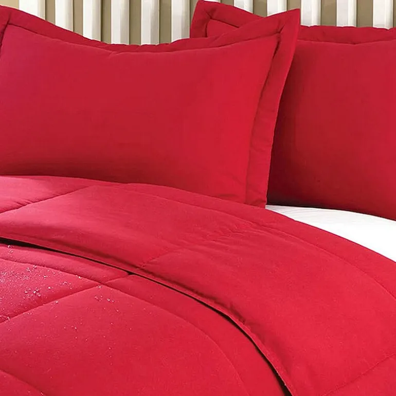 Lotus Home Water and Stain Resistant Comforter Mini Set