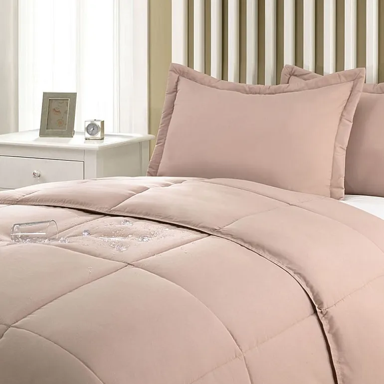 Lotus Home Water and Stain Resistant Comforter Mini Set
