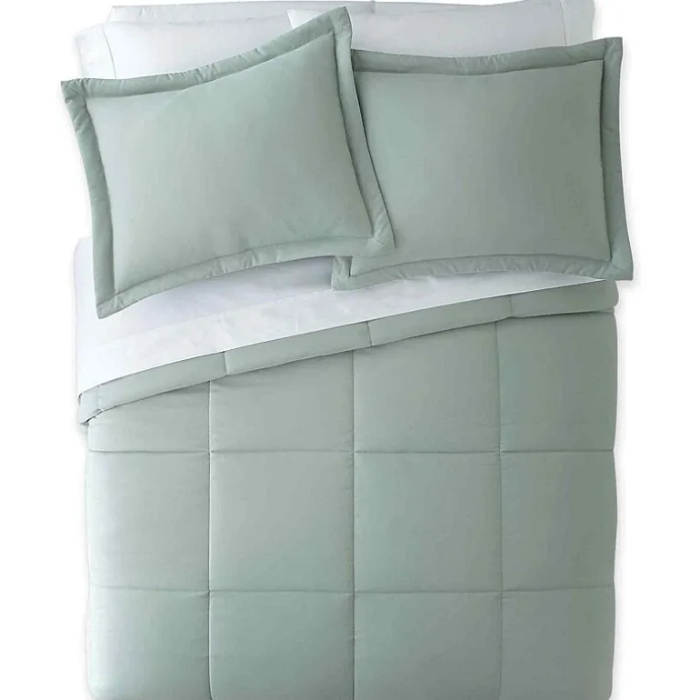 Lotus Home Water and Stain Resistant Comforter Mini Set