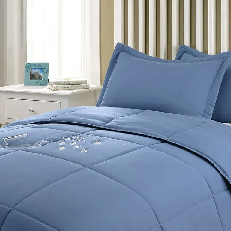 Lotus Home Water and Stain Resistant Comforter Mini Set