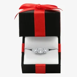 Love Lives Forever 1 CT.T.W. Natural Diamond 3-Stone Engagement Ring in 10K or 14K Gold