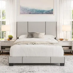 LUCENA UPHOLSTERED PLATFORM BED