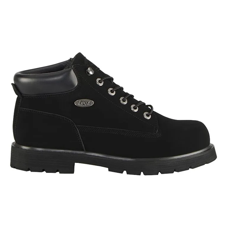 Lugz Drifter LX Mens Block Heel Lace Up Boots