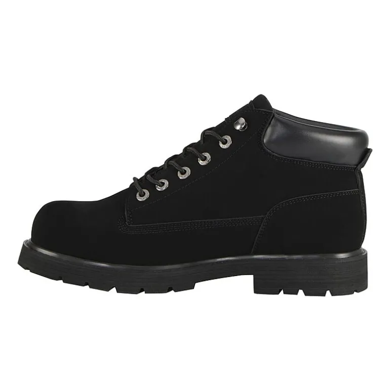 Lugz Drifter LX Mens Block Heel Lace Up Boots