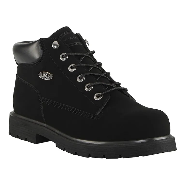 Lugz Drifter LX Mens Block Heel Lace Up Boots