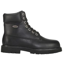 Lugz Mens Drifter 6 Steel Toe Water Resistant Slip Resistant Flat Heel Work Boots