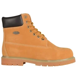 Lugz Mens Drifter 6 Steel Toe Water Resistant Slip Resistant Flat Heel Work Boots