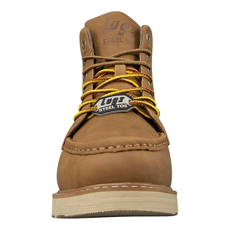 Lugz Monterey Steel Mens Flat Heel Work Boots