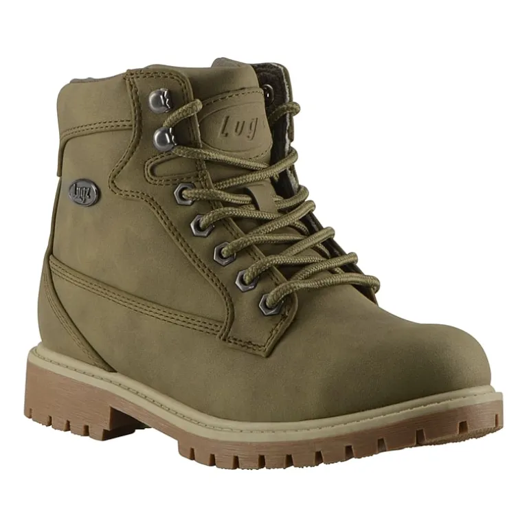 Lugz Womens Mantle Hi Flat Heel Lace Up Boots