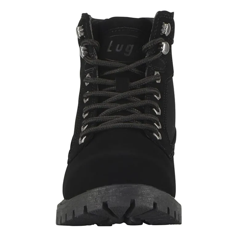 Lugz Womens Mantle Hi Flat Heel Lace Up Boots