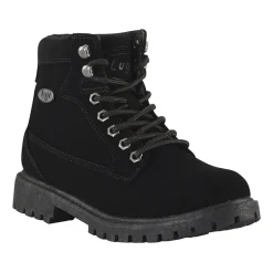Lugz Womens Mantle Hi Flat Heel Lace Up Boots
