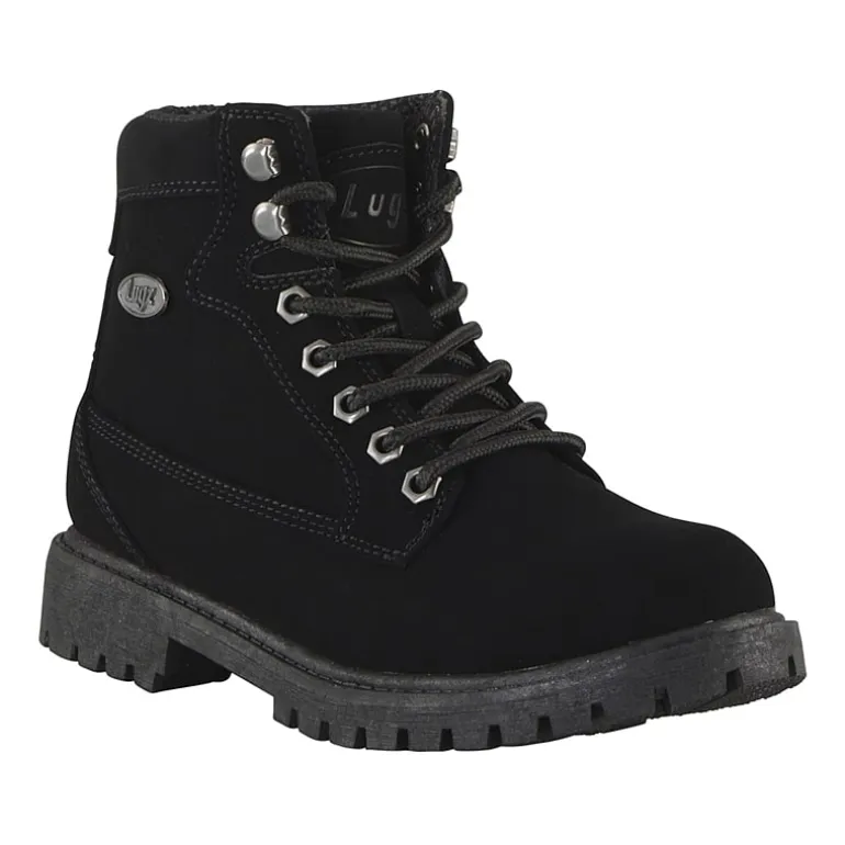 Lugz Womens Mantle Hi Flat Heel Lace Up Boots