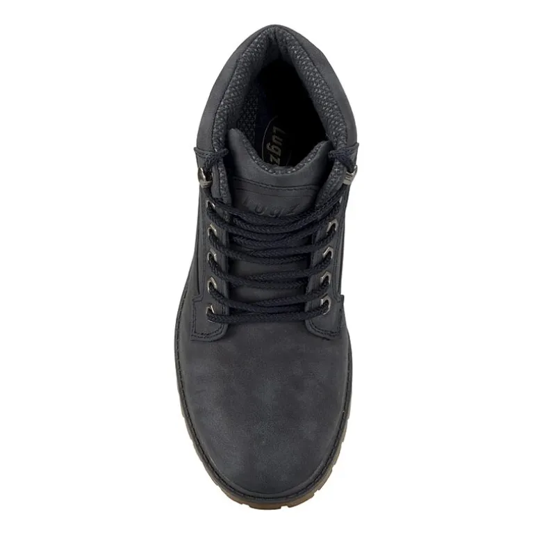 Lugz Womens Mantle Mid Block Heel Lace Up Boots