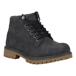 Lugz Womens Mantle Mid Block Heel Lace Up Boots