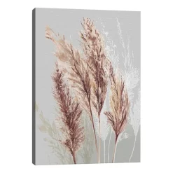 Lumaprints Blushing Pomp Grass Ii Giclee Canvas Art