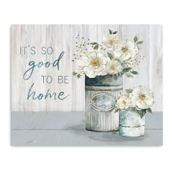 Lumaprints Good To Be Home Canvas Art