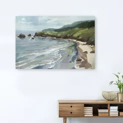 Lumaprints Seaside Cliffs Canvas Giclee Canvas Art
