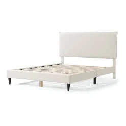Lumi Boucle Fabric Queen Bed