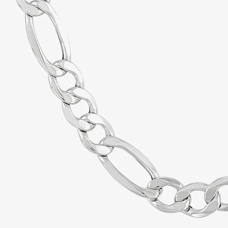 Made in Italy Mens 10K Gold 22 Inch Link Necklace