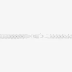 Made in Italy Mens Sterling Silver 20 Inch Curb Chain Necklace