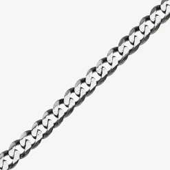 Made in Italy Mens Sterling Silver 24 Inch Curb Chain Necklace