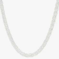 Made in Italy Mens Sterling Silver 22 Inch Wheat Chain Necklace