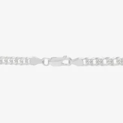 Made in Italy Unisex Adult Sterling Silver 24 Inch Cuban Chain Necklace