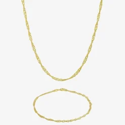 Made in Italy Womens 10K Gold 2-pc. Jewelry Set