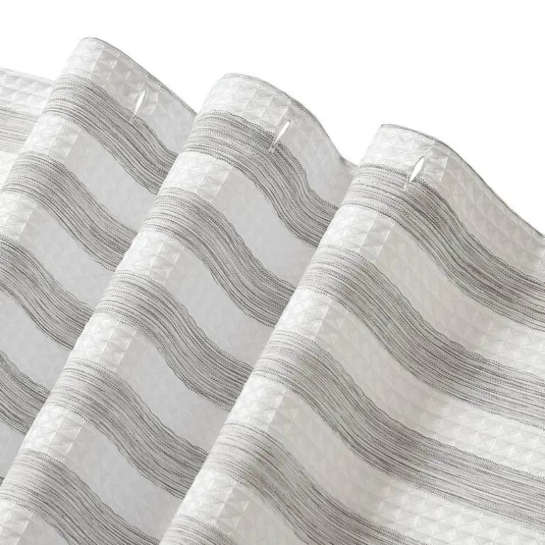 Madison Park Ariana Ombre Waffle Shower Curtain
