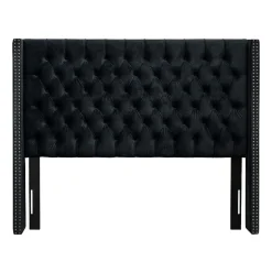 Madison Park Baldwin Queen Upholstered Tufted  Headboard