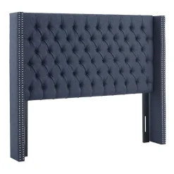 Madison Park Baldwin Queen Upholstered Tufted  Headboard