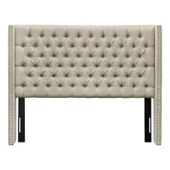 Madison Park Baldwin Queen Upholstered Tufted  Headboard