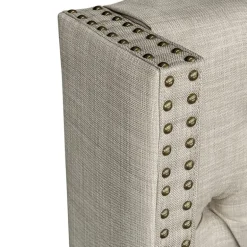 Madison Park Baldwin Queen Upholstered Tufted  Headboard