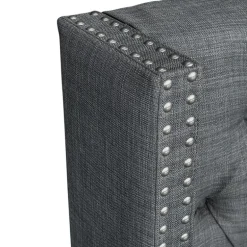 Madison Park Baldwin Queen Upholstered Tufted  Headboard