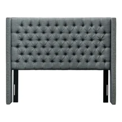 Madison Park Baldwin Queen Upholstered Tufted  Headboard