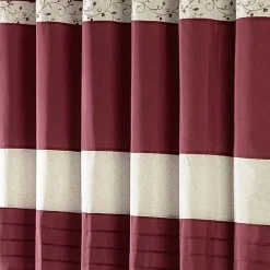 Madison Park Belle Embroidered Shower Curtain