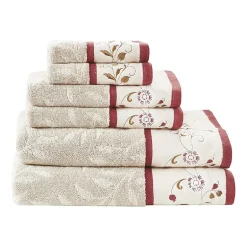 Madison Park Belle 6-pc. Bath Towel Set