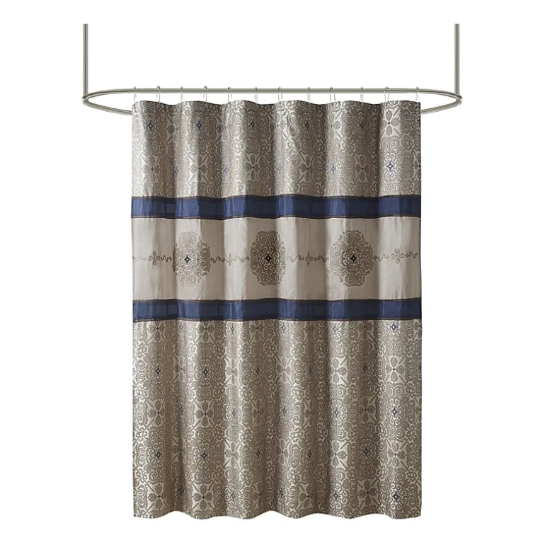 Madison Park Blaine Shower Curtain