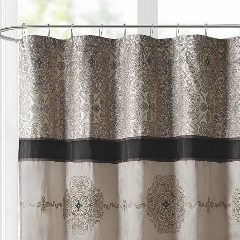 Madison Park Blaine Shower Curtain