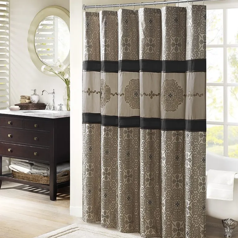 Madison Park Blaine Shower Curtain