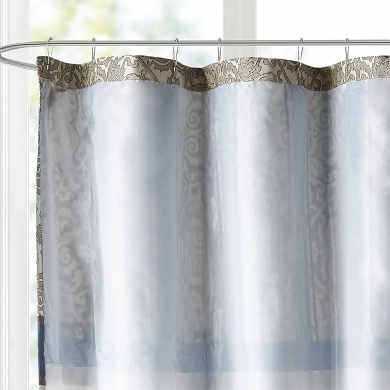 Madison Park Blaine Shower Curtain