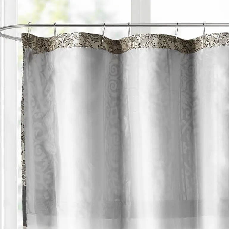 Madison Park Blaine Shower Curtain