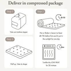 Madison Park Cloud Soft Plush Waterproof Quilted Mattress Pad