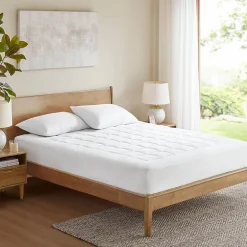 Madison Park Cloud Soft Plush Waterproof Quilted Mattress Pad